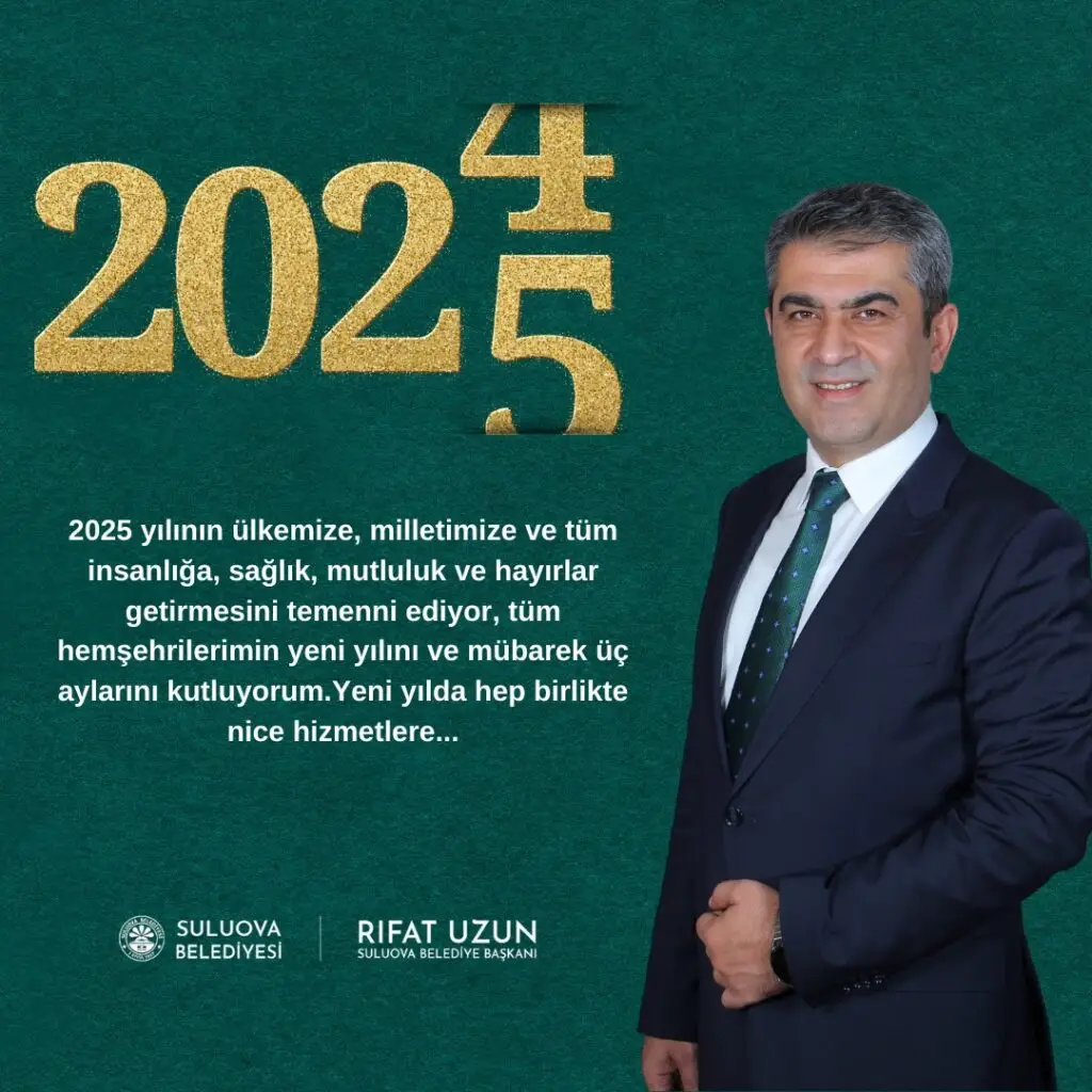 BAŞKANIMIZIN YENİ YIL MESAJI