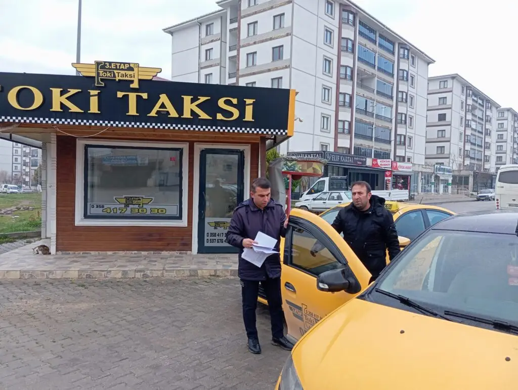 TAKSİ DURAKLARINA DENETİM