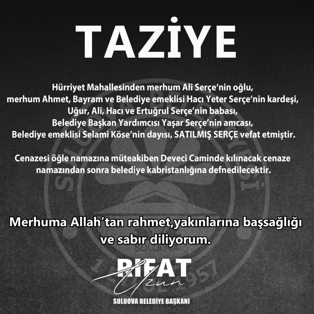 SATILMIŞ SERÇE