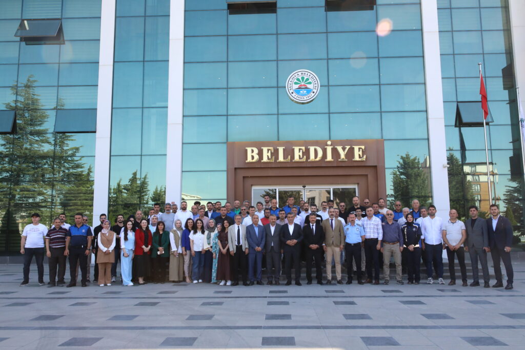 belediye ailesi bayramlaştı