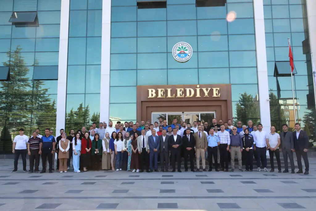 belediye ailesi bayramlaştı