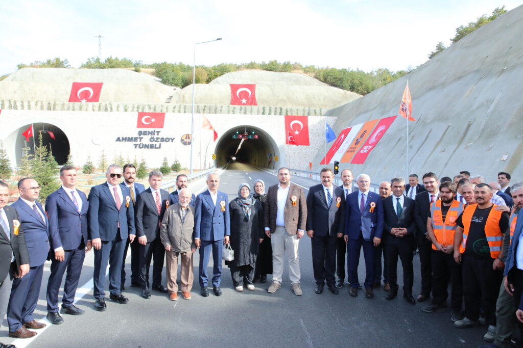 Şehit Ahmet Özsoy Tüneli Açılışı Gerçekleştirildi