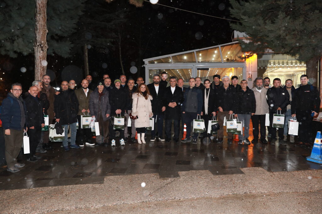 BAŞKANIMIZ BASIN MENSUPLARIYLA BİR ARAYA GELDİ