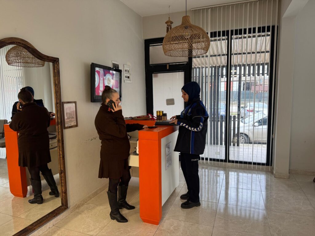 GÜZELLİK SALONU VE KUAFÖRLERE DENETİM