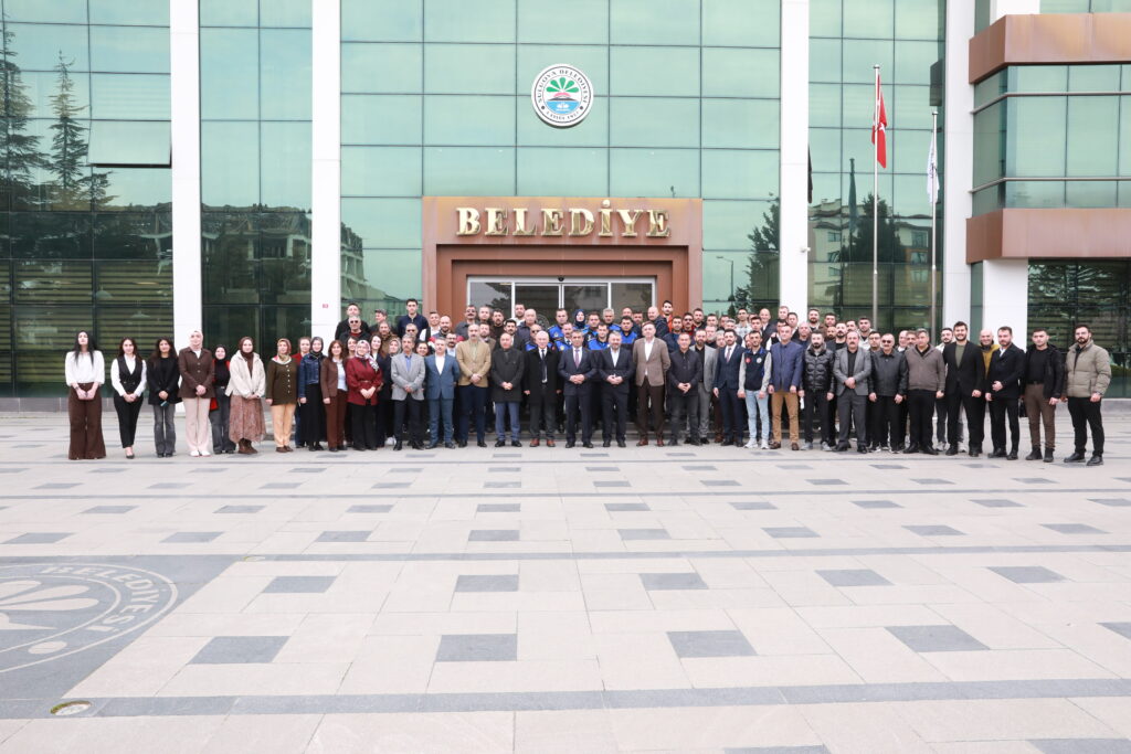 belediye ailesi bayramlaştı