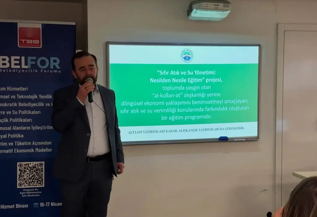 Belediyemizin Çevre Projesi BELFOR’da Örnek Gösterildi