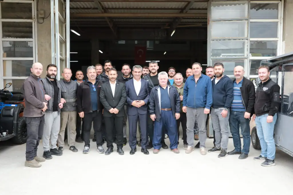 KÜÇÜK SANAYİ SİTESİ ESNAFINA ZİYARET
